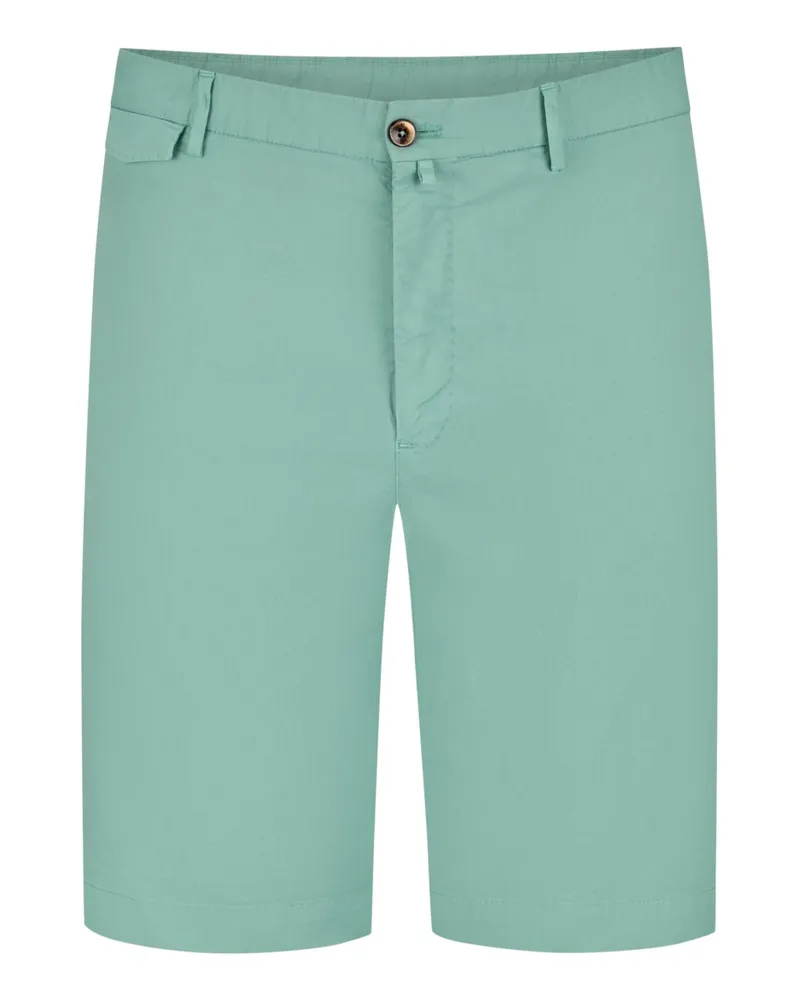 PT TORINO Bermuda aus Baumwoll-Gabardine, Slim Fit Mint