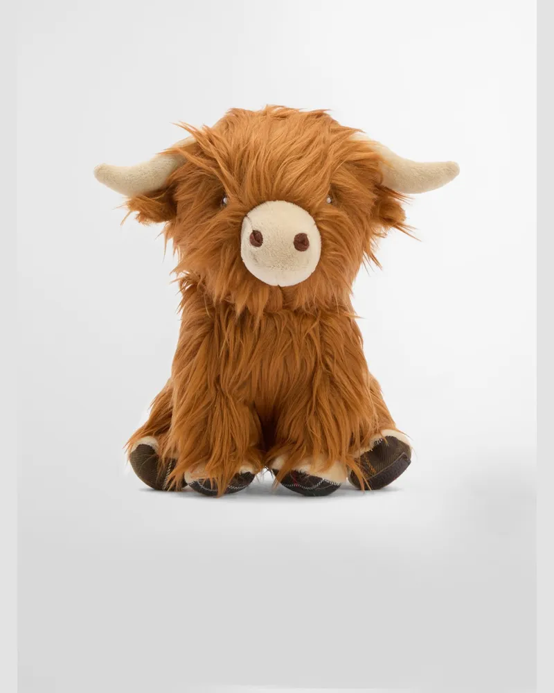 Barbour Hundespielzeug Highland Cow in Braun