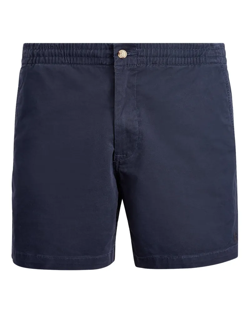 Ralph Lauren Glatte Bermudas mit Stretch und kleiner Pony-Stickerei, Stretch Classic Fit in Marine
