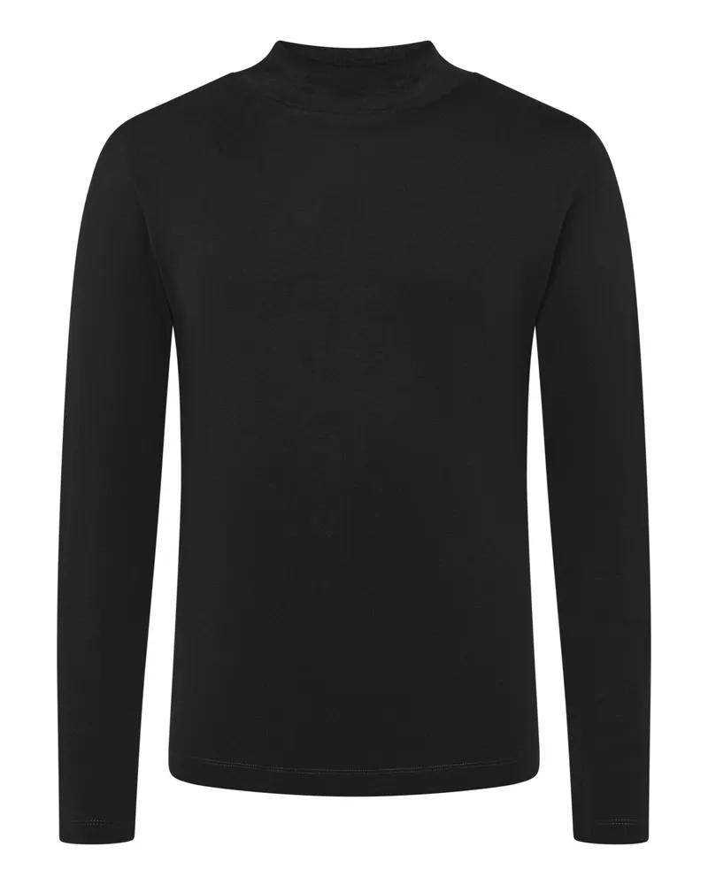 Stefan Brandt Edles Turtleneck-Longsleeve aus STEFAN BRANDT SEA ISLAND®️Baumwolle, Regular in Schwarz