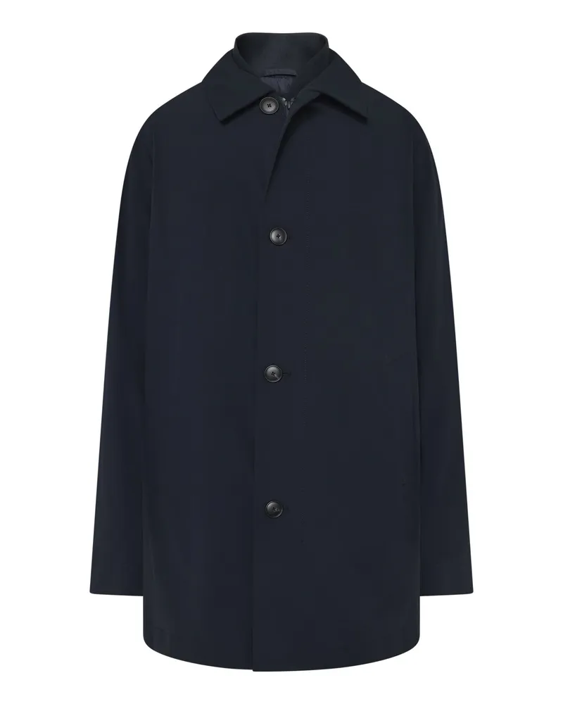 HUGO BOSS Kurzmantel mit heraustrennbarer Steppweste und Stretch in Marine