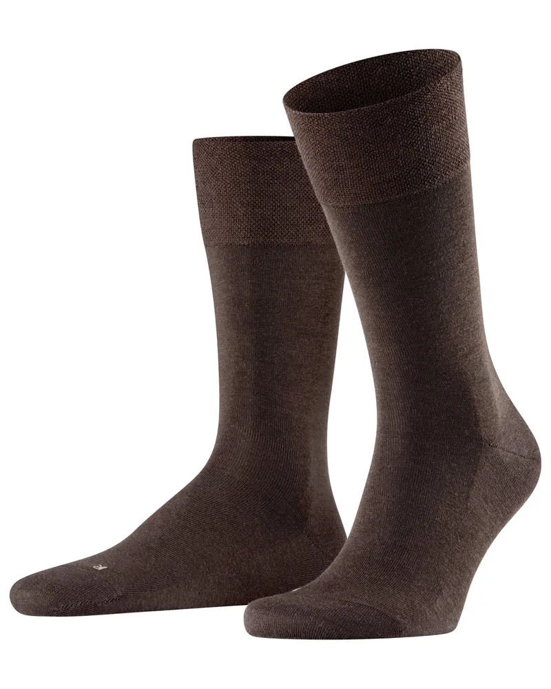 Falke Sensitive Socken Berlin aus einem Materialmix in Braun
