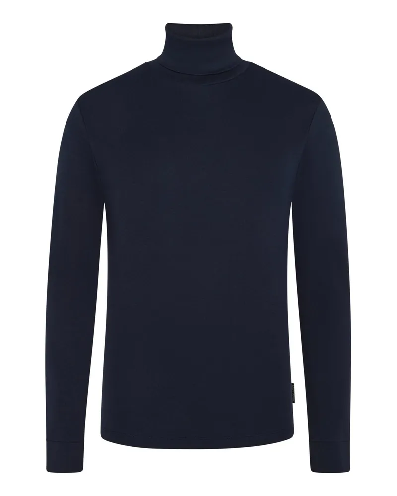 Marc O'Polo Sweater mit Rollkragen in Jersey-Qualität in Marine