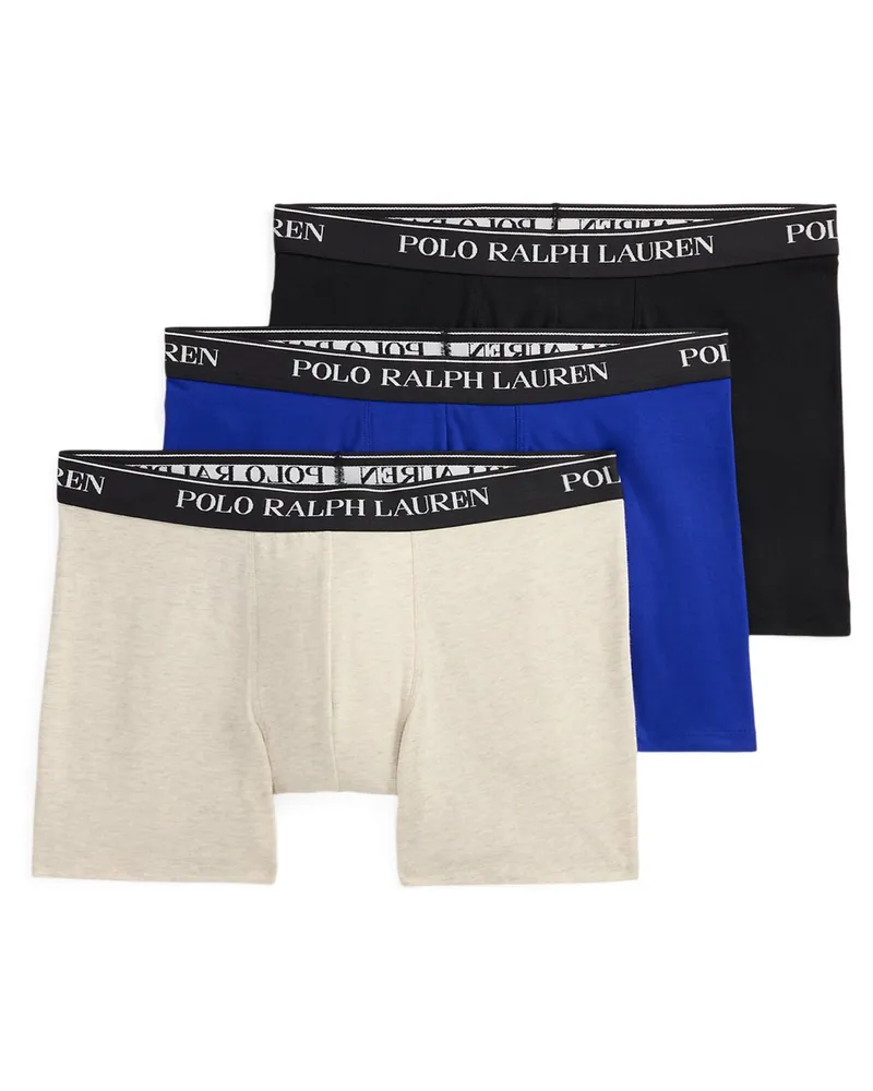 Ralph Lauren 3er Pack Boxershorts mit Stretchanteil in Königsblau