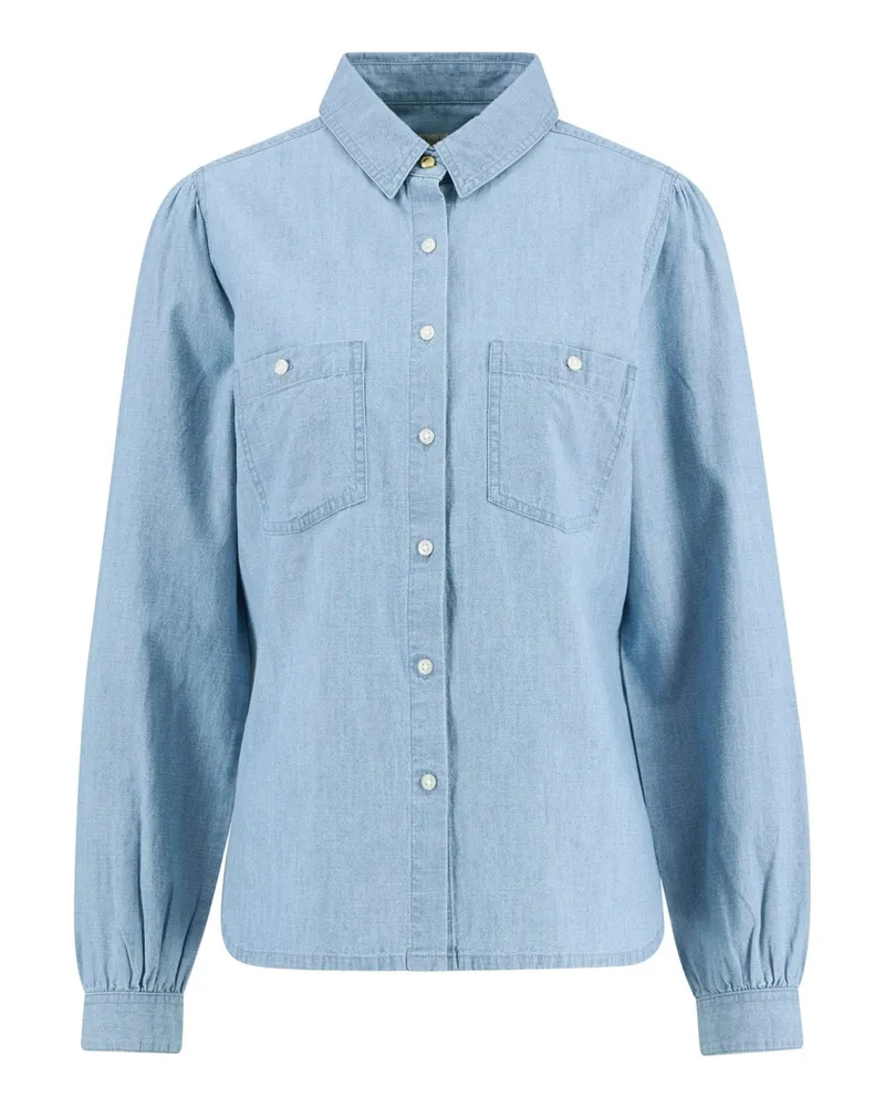Barbour Damen-Jeanshemd  Zaria aus einem softem Baumwollchambray in Blau