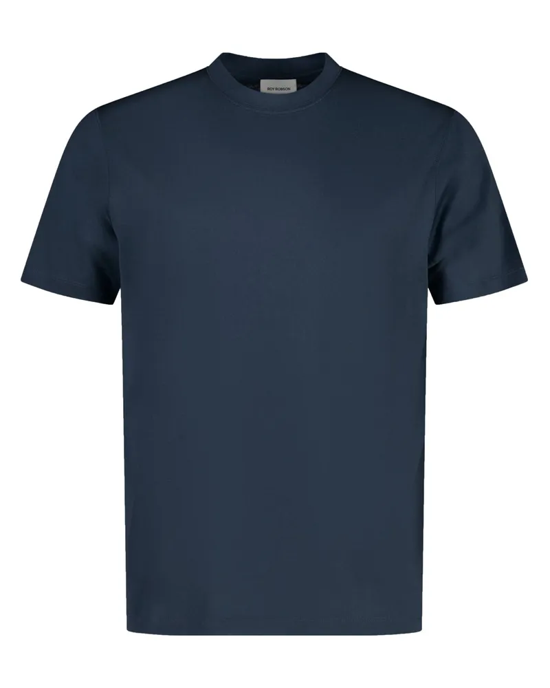Roy Robson Leichtes T-Shirt aus softem Baumwolljersey in Marine
