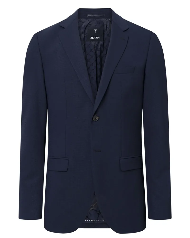 JOOP! Anzugsakko mit Stretchanteil und feinem Karo-Muster, Extra Slim Fit in Marine