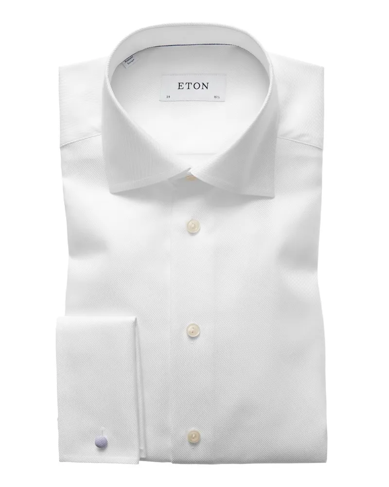 Eton Businesshemd, Contemporary Fit in Weiß