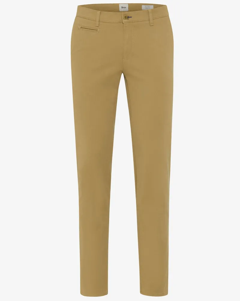 Brax Hi Flex Royal Garbadine Chino Fabio, Modern Fit in Gelb