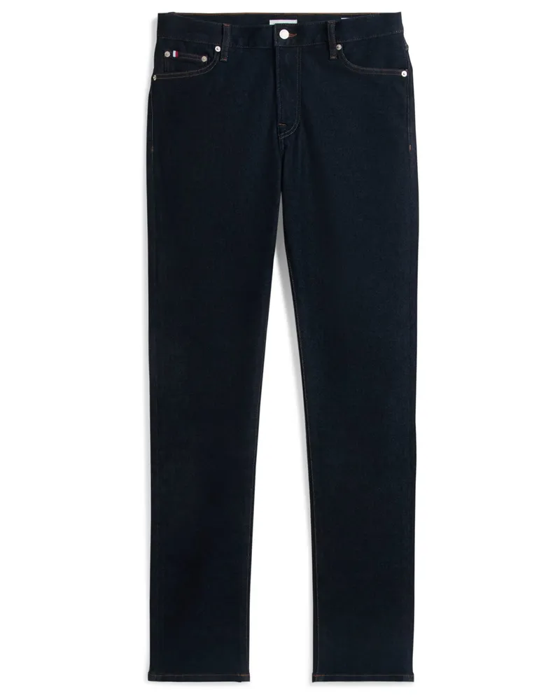 Tommy Hilfiger Jeans Denton mit Stretchanteil, Straight Fit in Marine