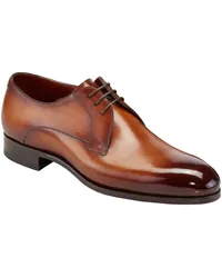 Magnanni Handgefertigte Derby-Schuhe aus Glattleder, Serie Seleccion Cognac