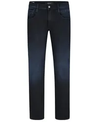 Replay Jeans Anbass mit Stretchanteil, Slim Fit Schwarzblau