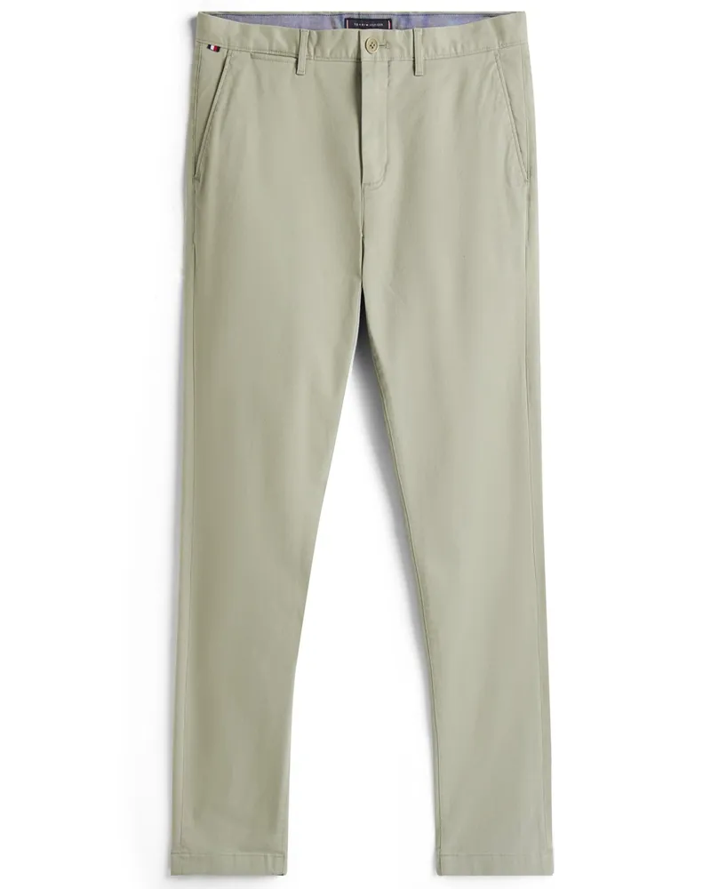Tommy Hilfiger Chino Harlem Essential in dezenter Washed-Optik, Relaxed Fit in Beige