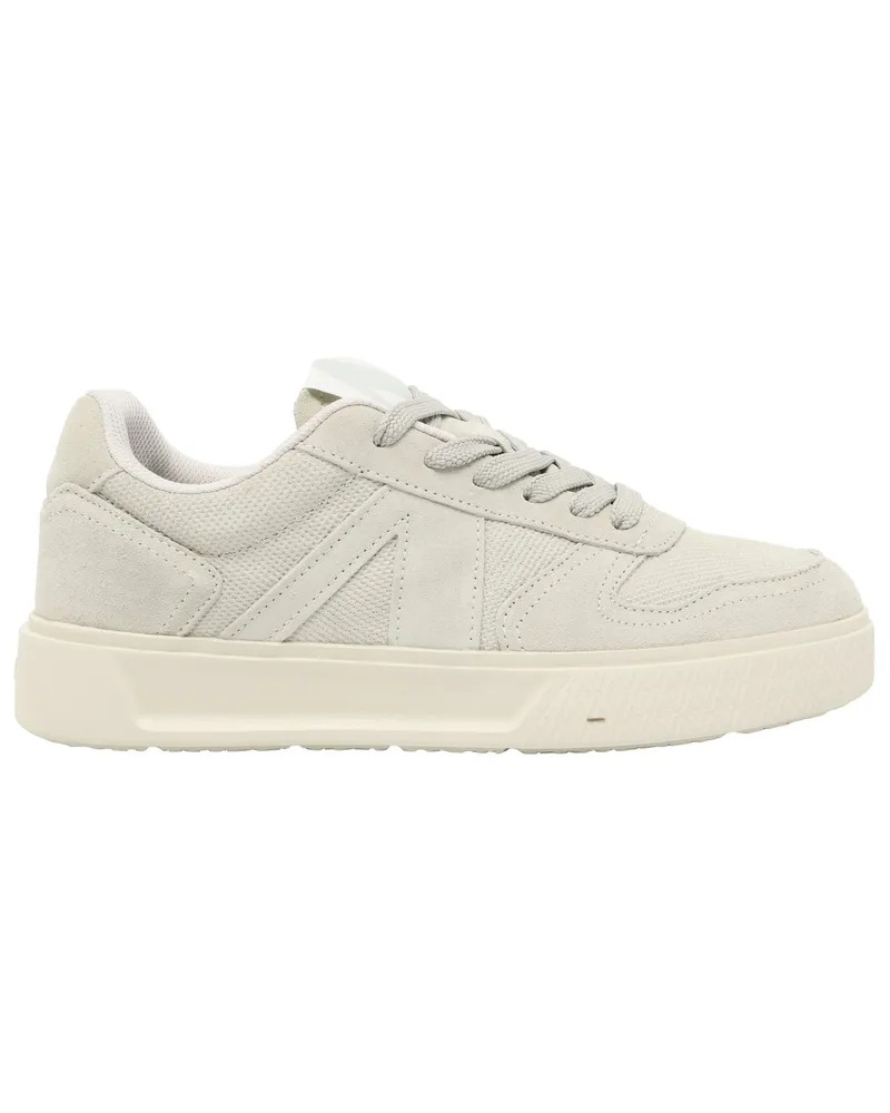 ARKK Copenhagen Allrounder -Sneaker aus Verloursleder-Mesh-Mix in Offwhite