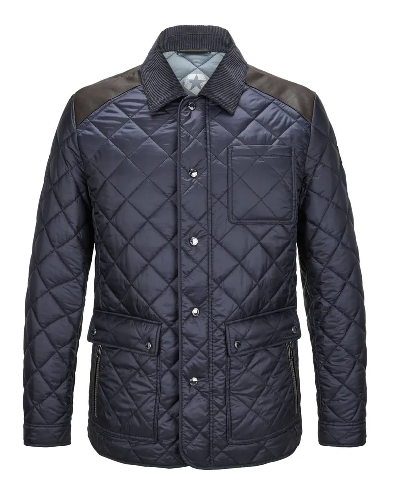 Milestone Gestepptes Fieldjacket Santos mit Sorona-Isolation in Marine