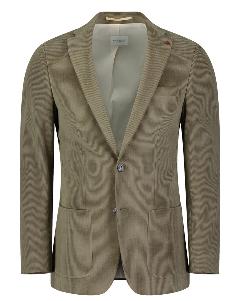 Roy Robson Cordsakko aus Baumwolle und Stretch, Slim Fit in Oliv