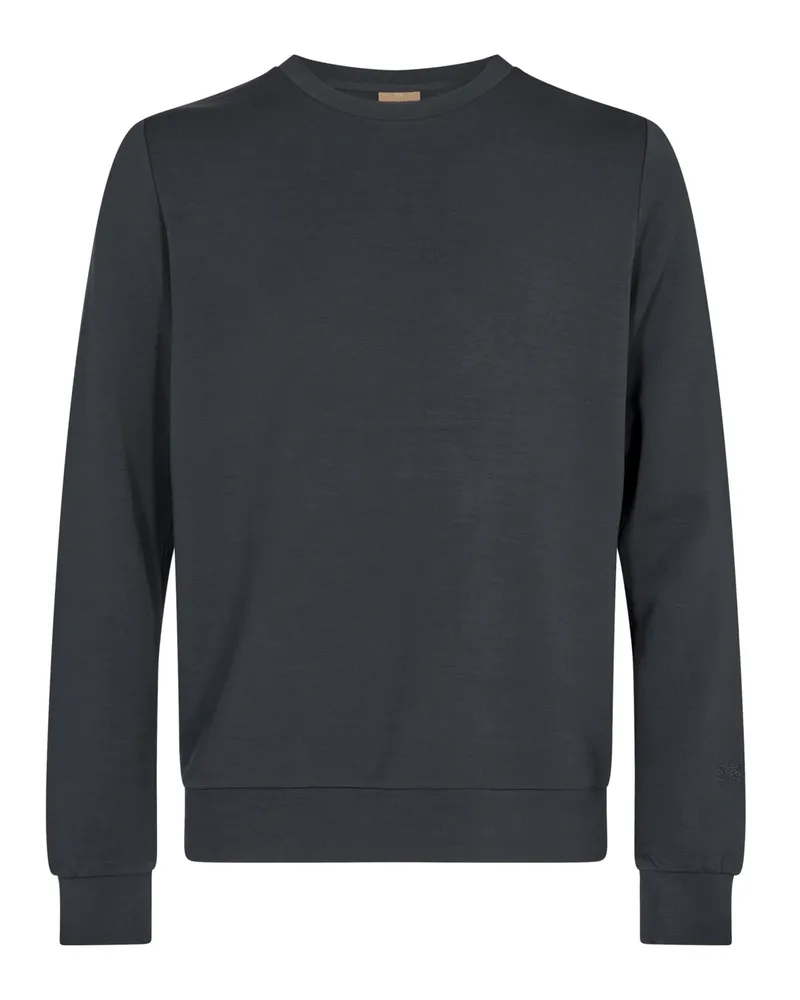 Mos Mosh Softes Sweatshirt mit Stretchanteil in Marine