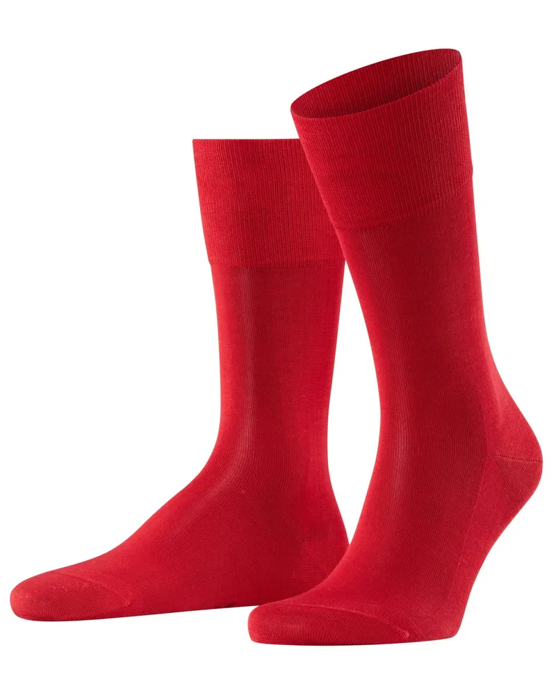 Falke Wadenhohe Socken Tiago mit Stretch in Rot