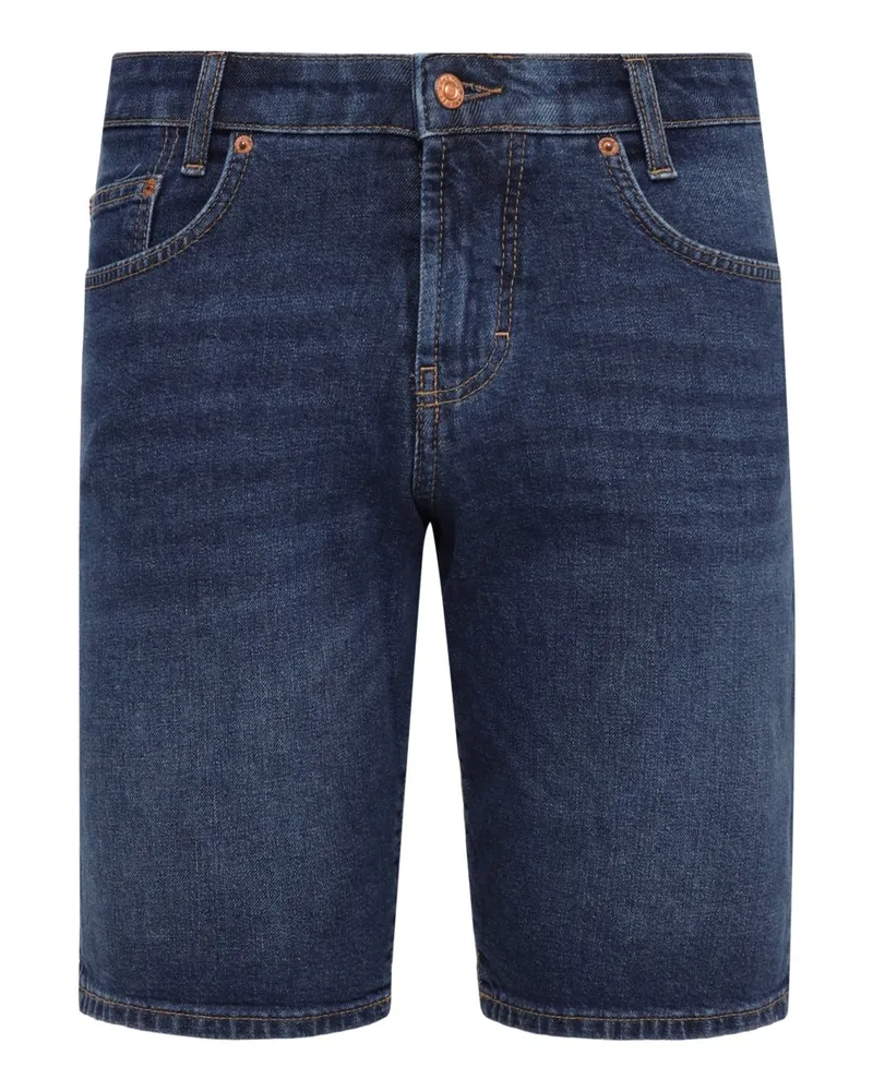 MAC Jeans Denim-Shorts Rick im Vintage-Look, Comfort Fit in Blau