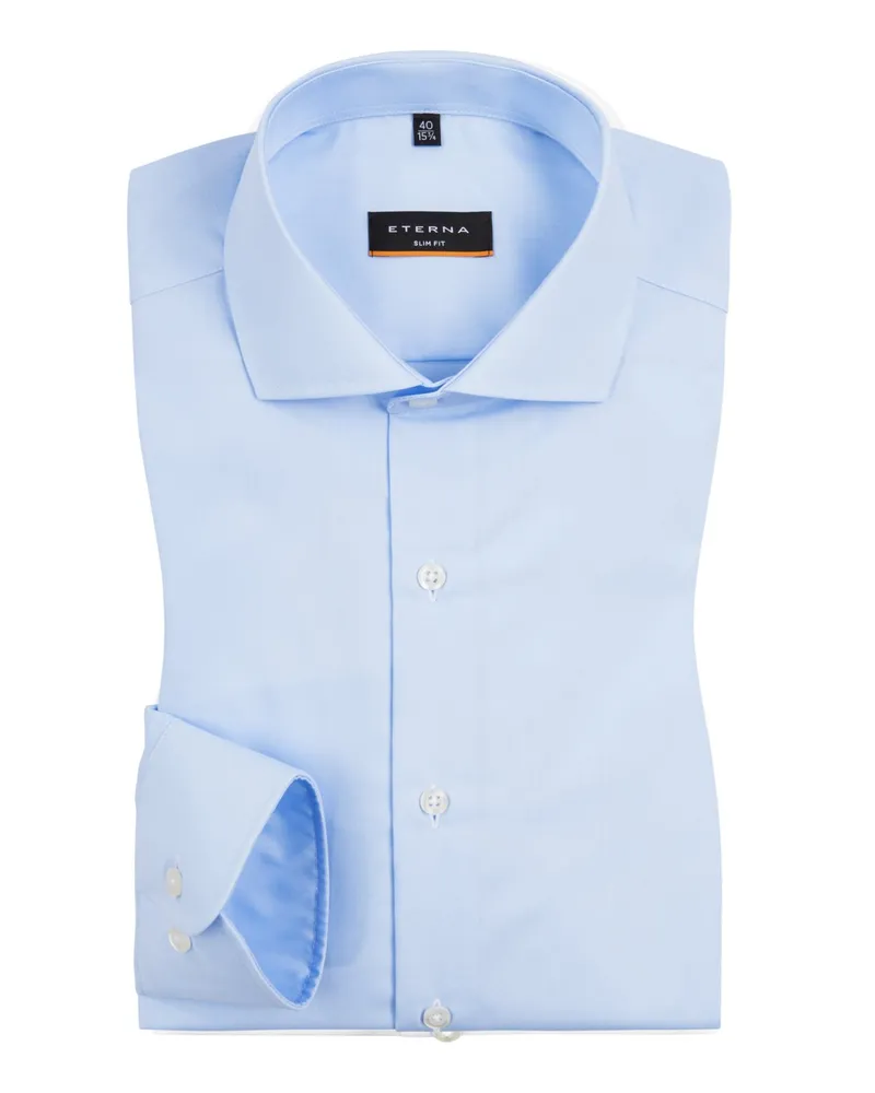 Eterna Hemd, Slim Fit in Hellblau