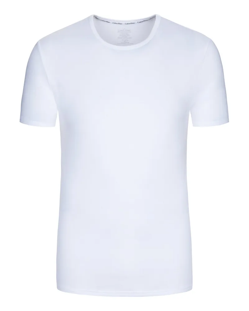 Calvin Klein Crew-Neck T-Shirt, 2er Pack Weiß