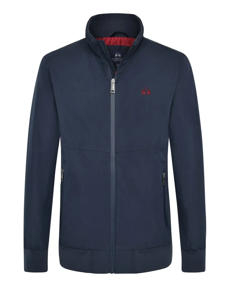 La Martina Blouson mit Stehkragen und Zip, Regular in Marine