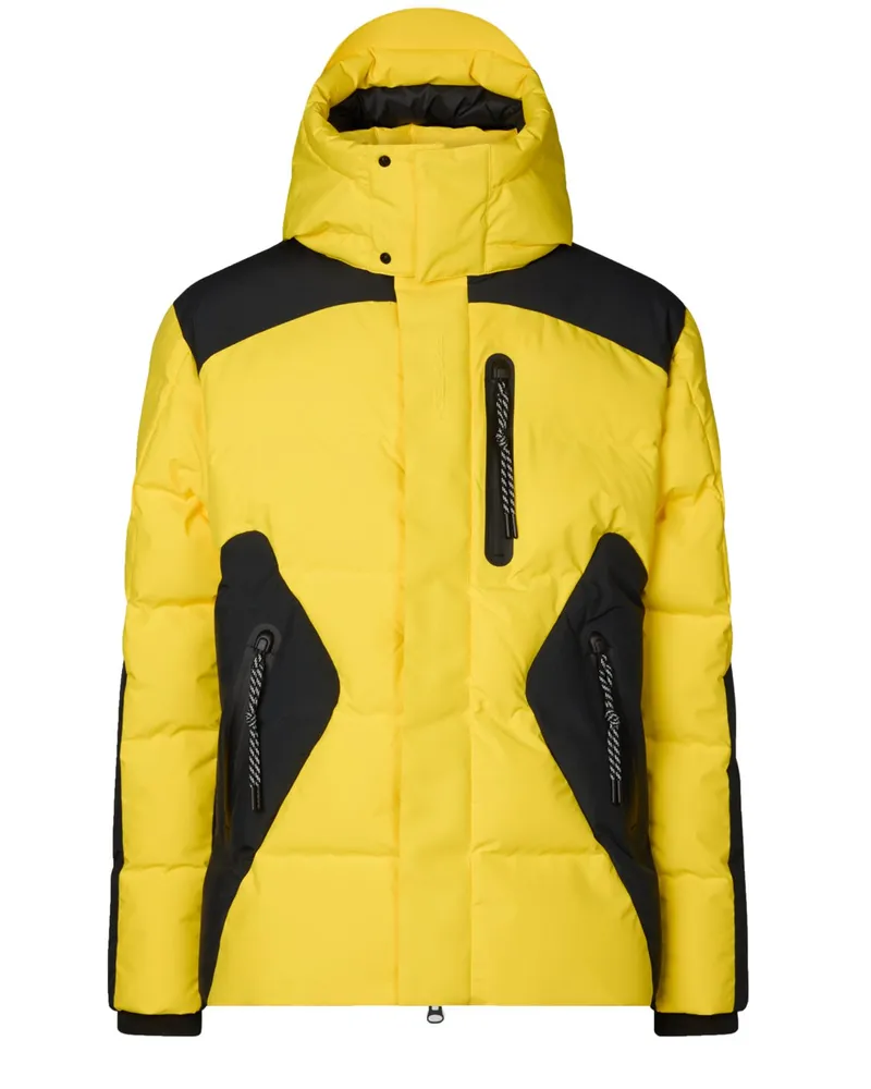Save The Duck Skijacke Makalu Pro-Tech mit PLUMTECH®-Ausstattung und Kapuze in Gelb