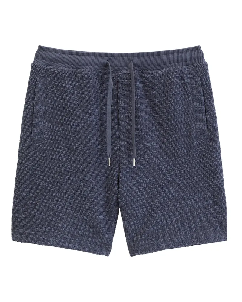 Marc O'Polo Bermudashorts in Waffelstruktur in Blau