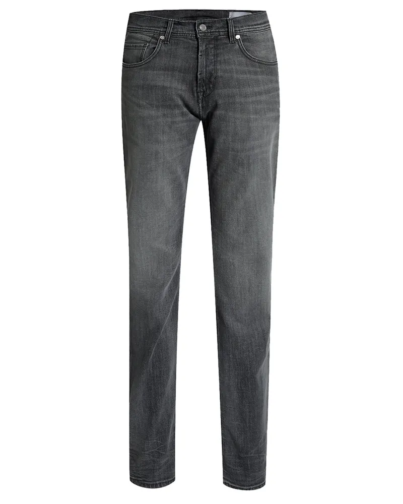 Baldessarini Softe Jeans in dezenter Used-Optik, Regular Fit Grau