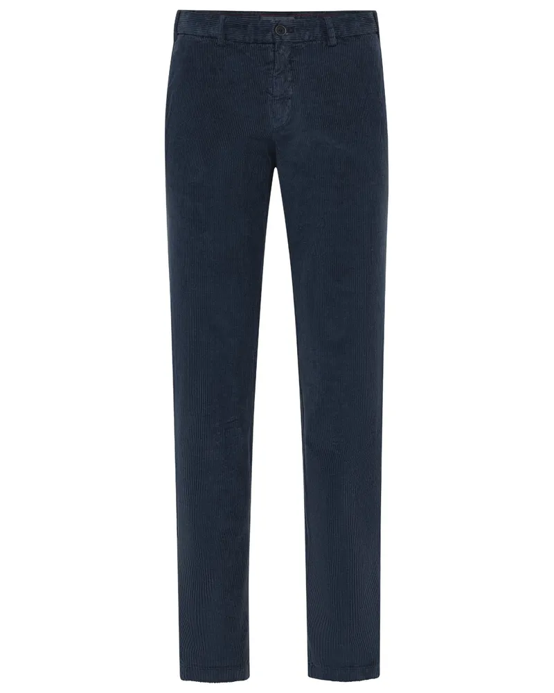 Hiltl Elastische Cordhose Tamo, Slim Fit in Marine
