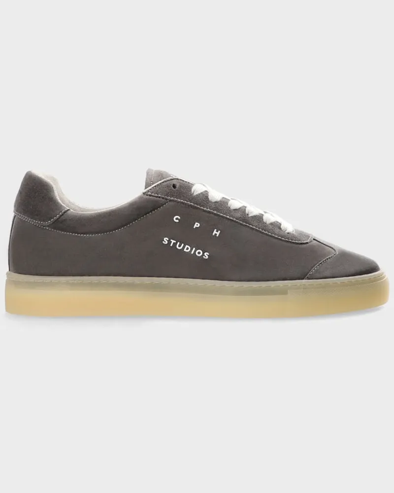 Copenhagen Allrounder-Sneaker aus weichem Veloursleder in Grau
