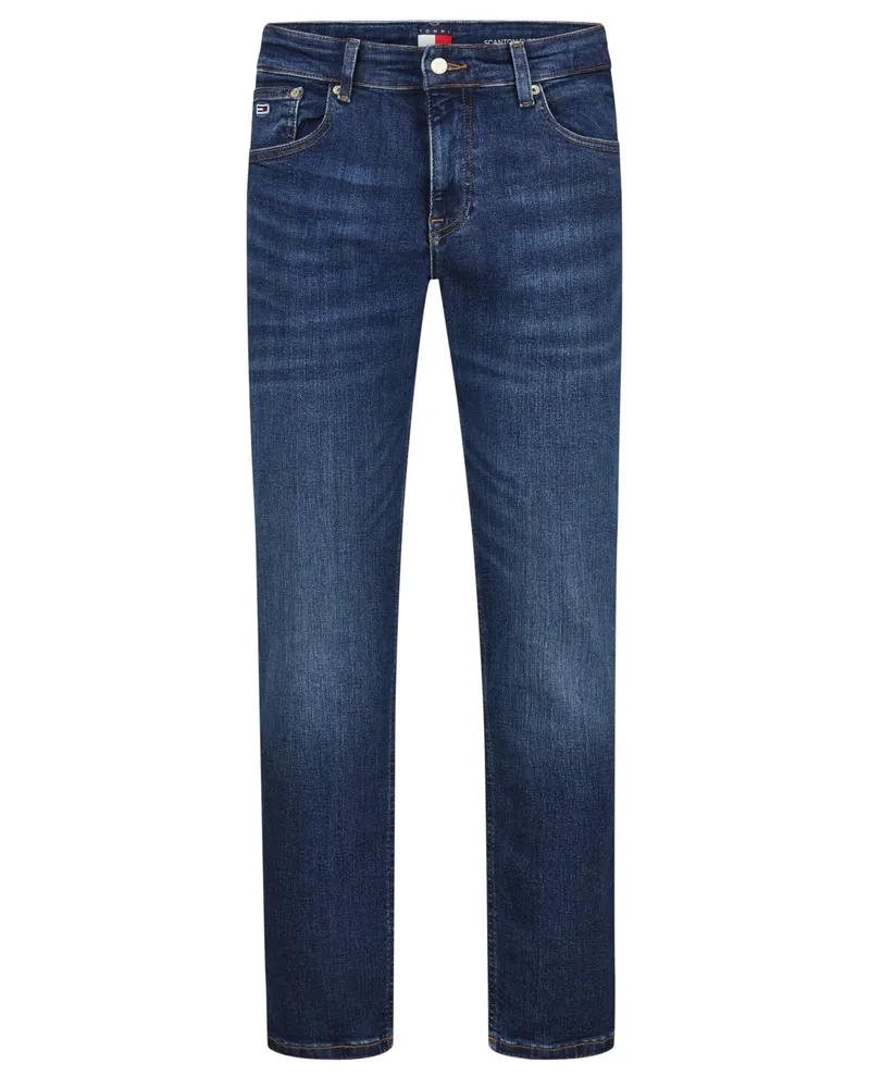 Tommy Hilfiger Washed-Jeans Scanton mit Stretch, Slim Fit in Schwarzblau
