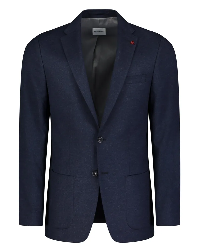 Roy Robson Anzugsakko in Flanell-Qualität, Slim Fit in Marine
