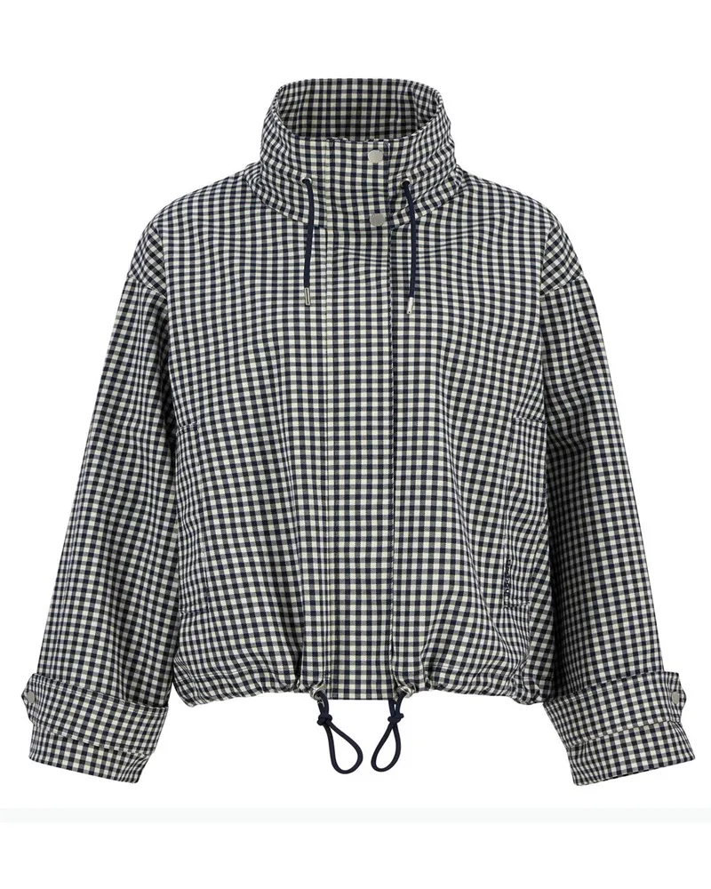 Barbour Jacke Bronwyn Gingham Showerproof in Marine