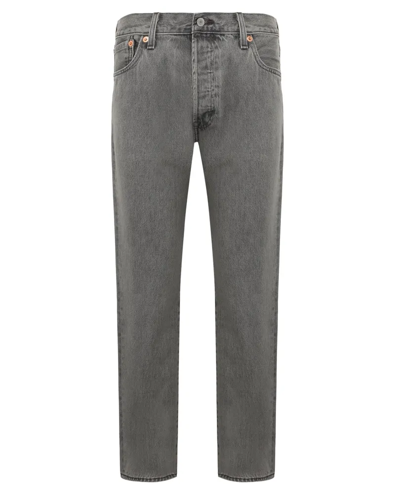 Levi's Ikonische 501®-Jeans, Straight Fit in Grau