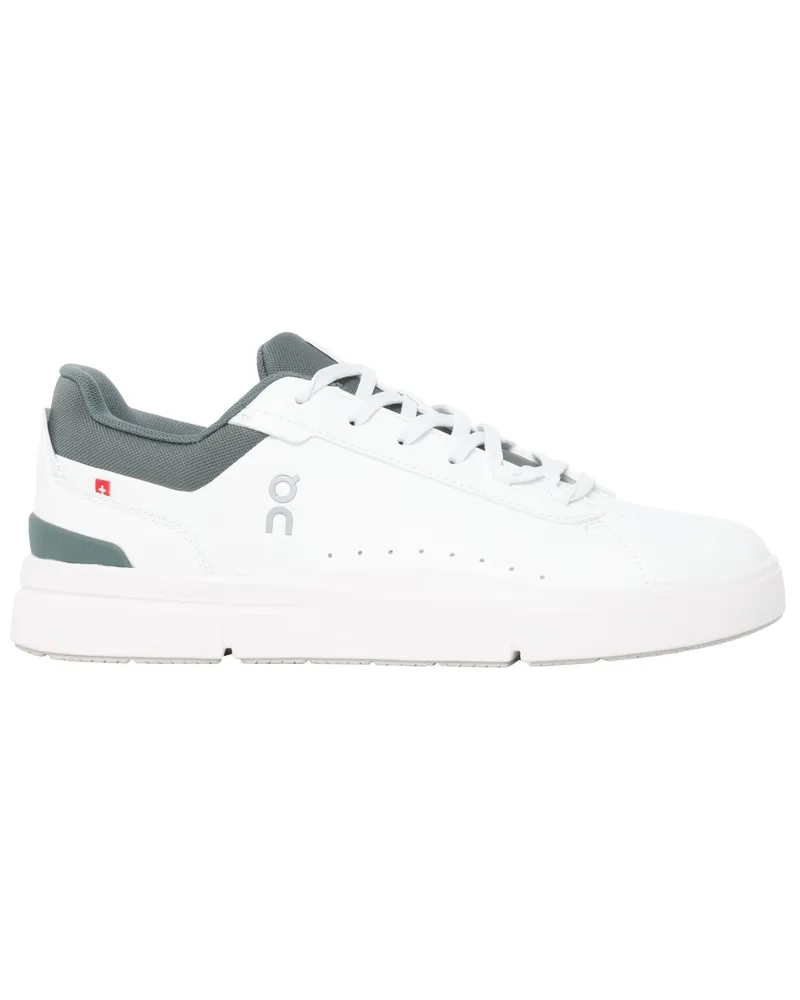 ON THE ROGER Advantage Klassik-Sneaker mit Kontrast-Details in Weiß