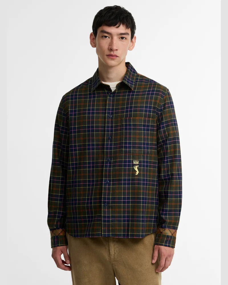 Barbour Paul Smith Loves Barbour Hemd Tartan Tailored in Grün