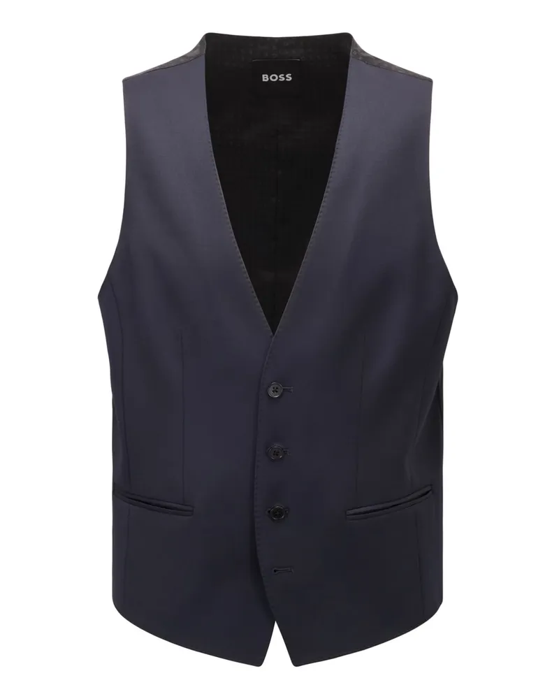 HUGO BOSS Anzugsweste, H-Huge-Vest-B1 in Marine