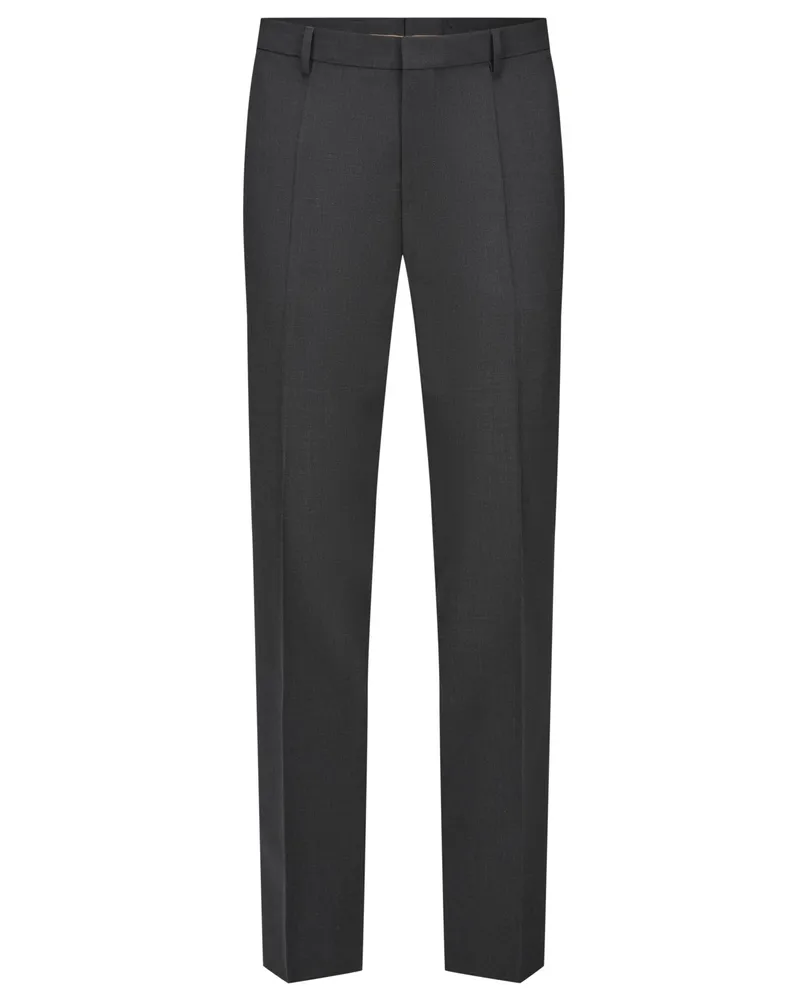 HUGO BOSS Anzughose mit 4-Way-Stretch, Slim Fit in Anthrazit
