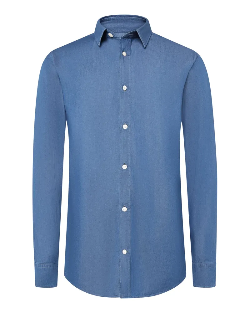 Tiger of Sweden Jeanshemd Spencer aus Baumwolle, Regular Fit in Denim