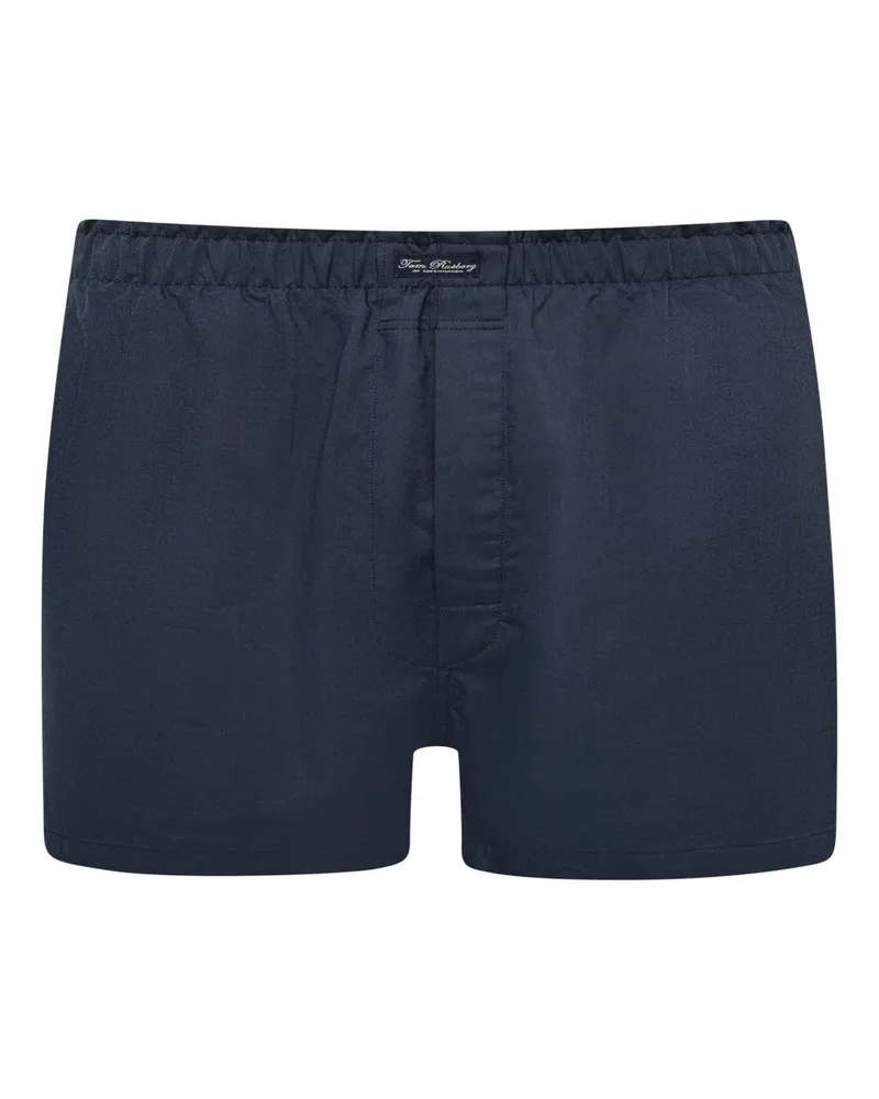 Tom Rusborg Boxershorts aus Baumwolle in Marine