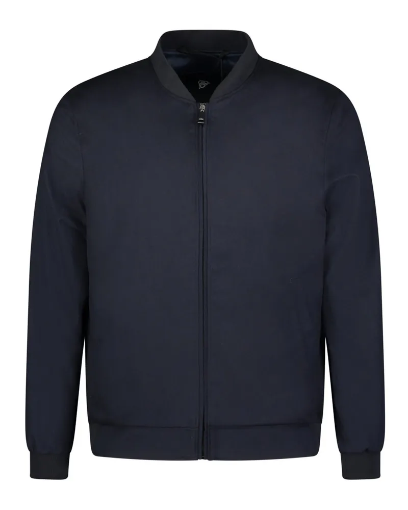 Roy Robson Leichter Flanellblouson aus einem Wollgemisch mit Stretch in Marine