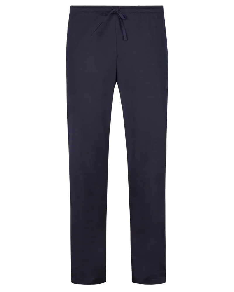 Novila Schlafanzughose aus einem Baumwolljersey in Marine