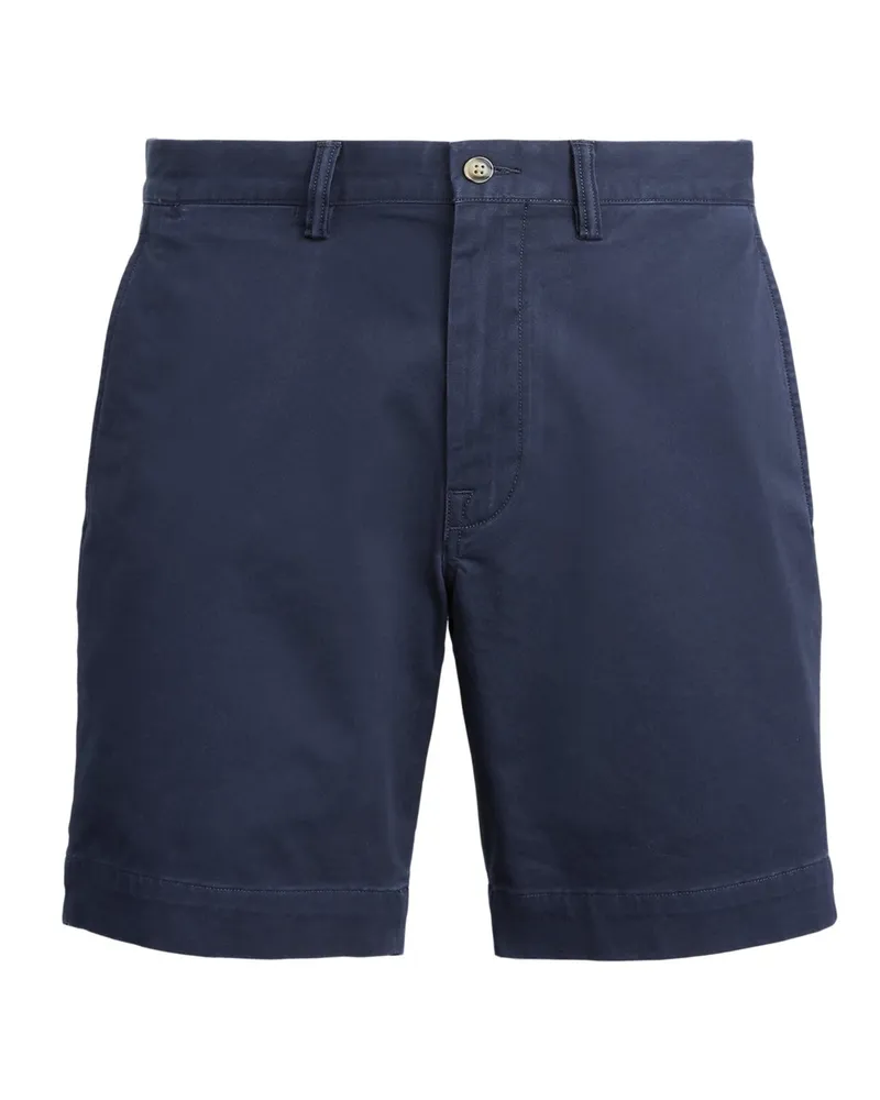 Ralph Lauren Bermudas mit Stretchanteil, Straight Fit in Marine