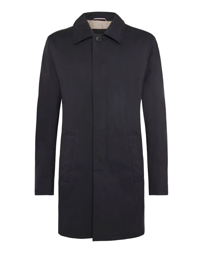 Bugatti Leichter Kurzmantel aus einem Coolmax® -Baumwollmix in Marine