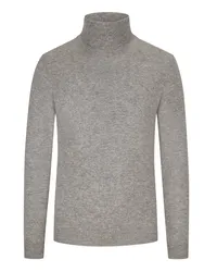 Tom Rusborg Rollkragenpullover aus Kaschmir Silber