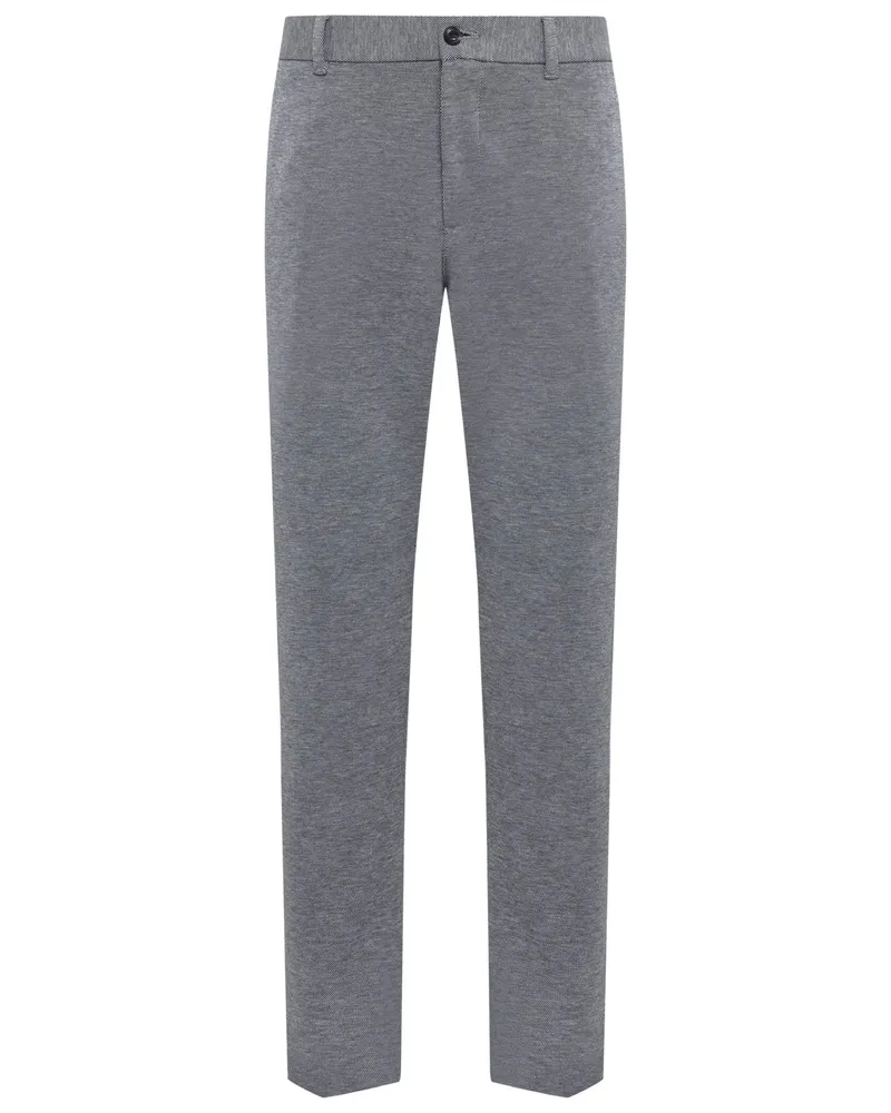 Tommy Hilfiger Baumwoll-Chino mit meliertem Oberstoff in Marine