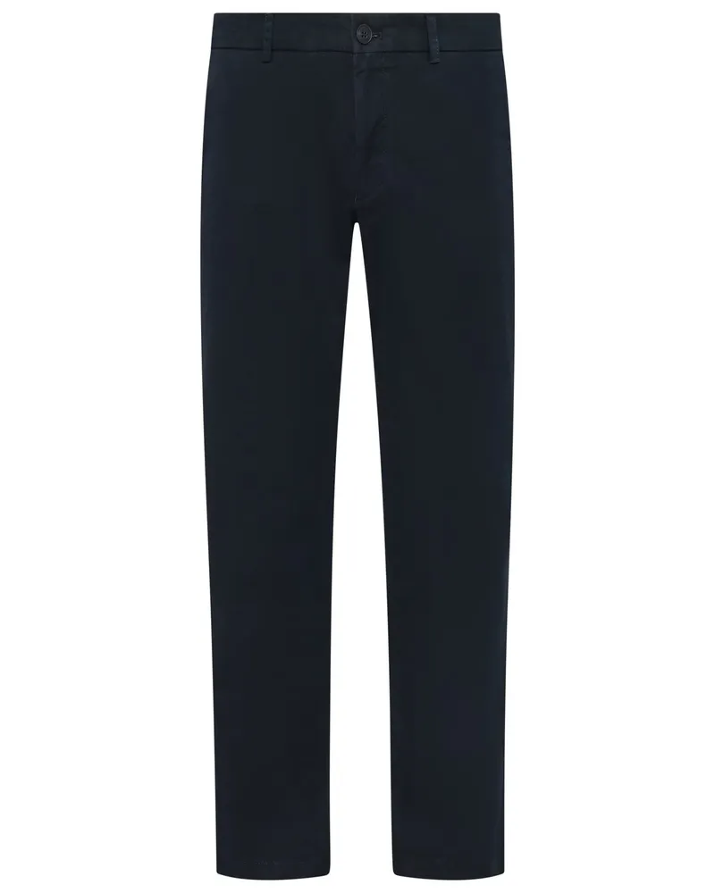 Hiltl Chino Peco aus einem Baumwoll-Stretch, Regular Fit in Marine