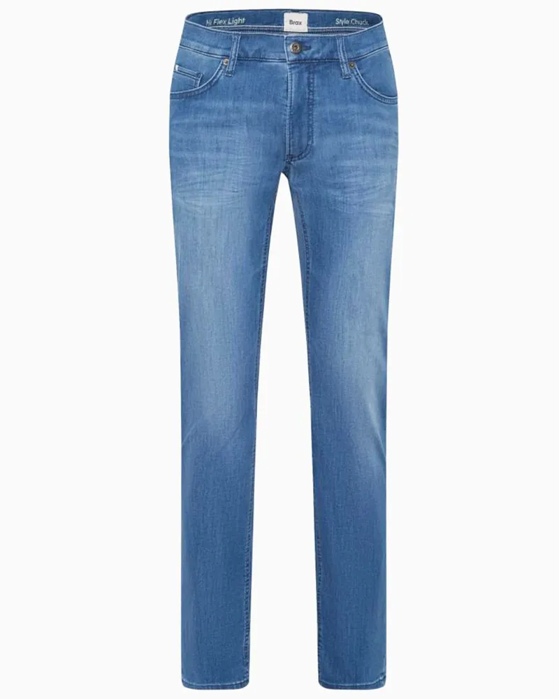 Brax Jeans Hi-Flex Light Denim Chuck, Modern Fit in Hellblau