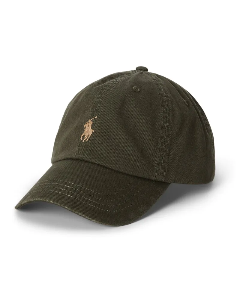 Ralph Lauren Cap aus Baumwolle mit Logo-Stickerei in Oliv